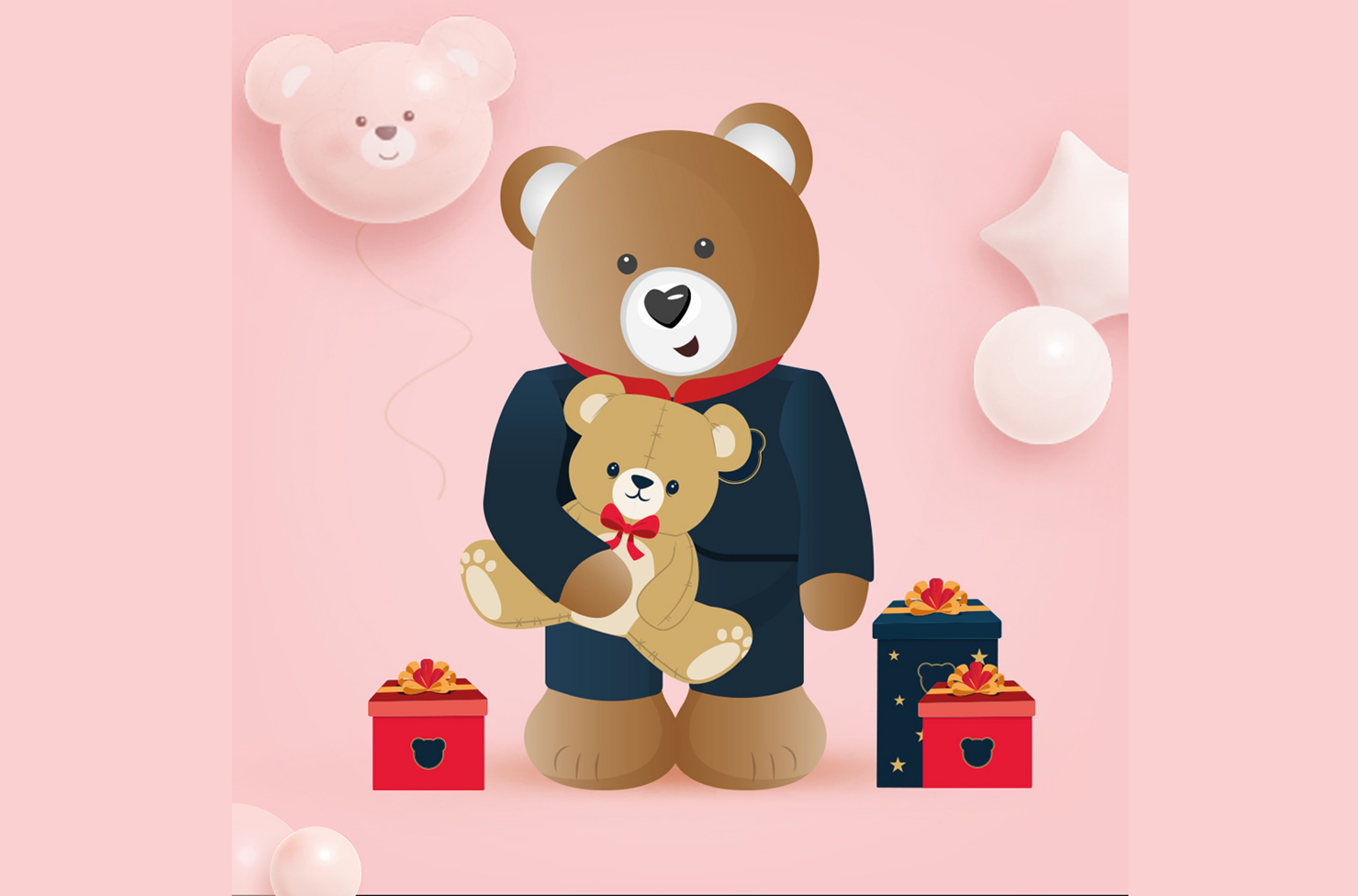 С 26.10 по 5.11 в магазине Винни пройдет праздник Плюшевого медведя!
